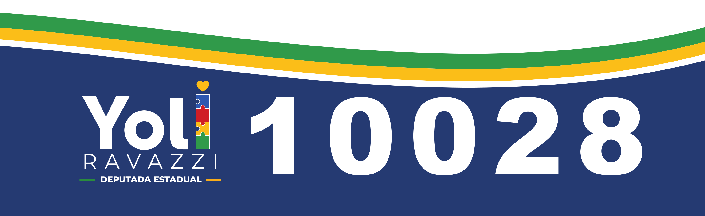 Yoli Ravazzi, candidata a deputada estadual, número 10028